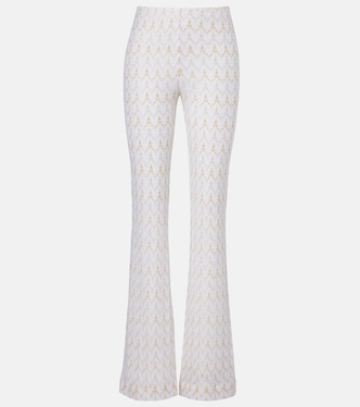Lamé flared pants | Missoni