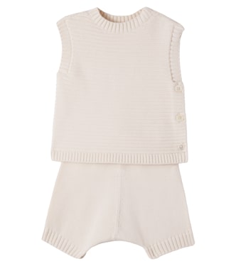 Baby Set Tendresse aus Top und Shorts | Bonpoint