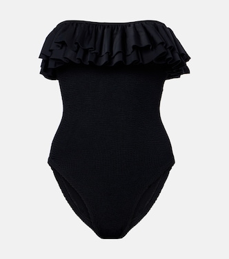 Maillot de bain à volants Eloise | Hunza G