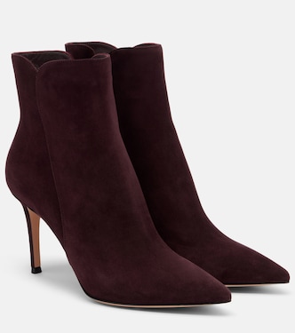 Ankle Boots Levy aus Veloursleder | Gianvito Rossi
