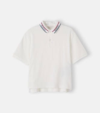 Polohemd aus einem Baumwollgemisch | Gucci Kids