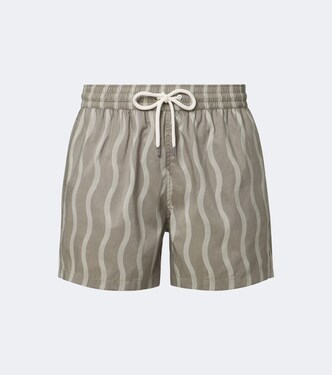 Rio printed swim trunks | Frescobol Carioca