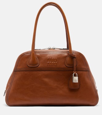 Borsa bowling Vivant in pelle | Miu Miu