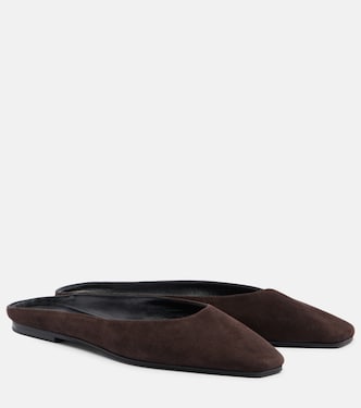 June suede mules | The Row
