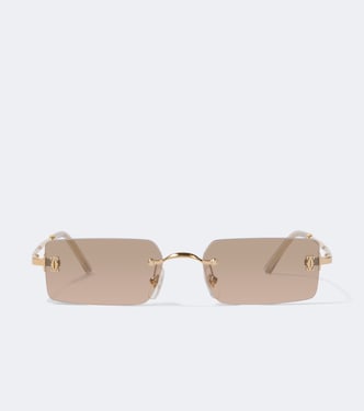 Gafas de sol rectangulares Signature C | Cartier Eyewear Collection