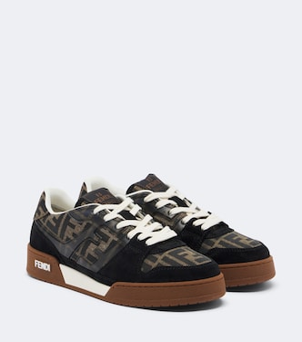 Sneakers Fendi Match mit Veloursleder | Fendi
