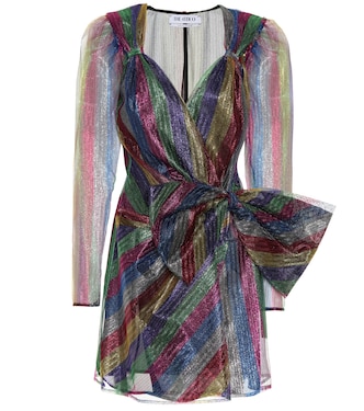 Robe portefeuille Pat en tulle | The Attico