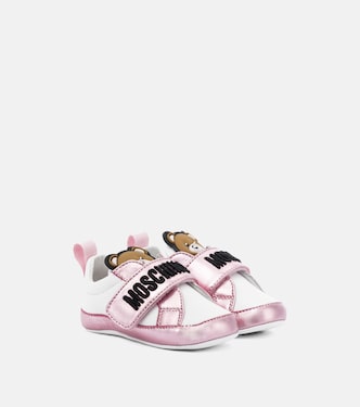Baby leather sneakers | Moschino Kids