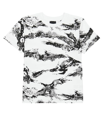 Printed white T-shirt | Givenchy Kids