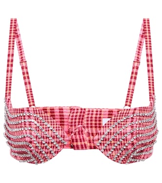 Verzierter BH aus einem Wollgemisch | Area