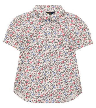 Floral cotton shirt | Polo Ralph Lauren Kids