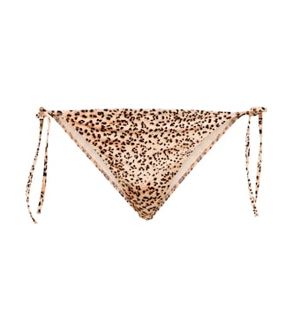 Maria leopard-print bikini bottoms | Ulla Johnson