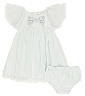 Baby Bebé Bowette dress and bloomer set | Tutu Du Monde