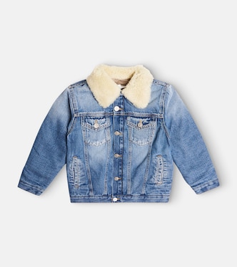 Veste en jean et shearling | MM6 Maison Margiela Kids