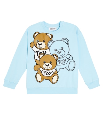 Baby Teddy Bear cotton jersey sweatshirt | Moschino Kids