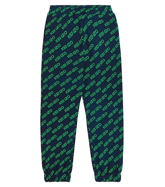 Logo cotton sweatpants | Kenzo Kids