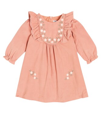 Baby floral embroidered cotton dress | Tartine et Chocolat