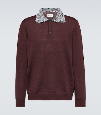 Wool polo sweater | Maison Margiela