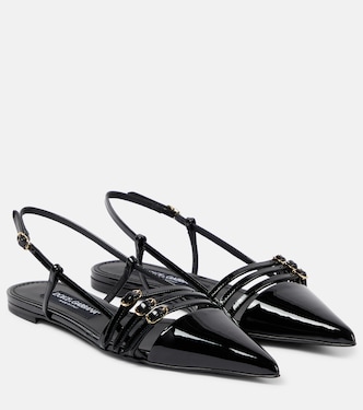 Ballerines en cuir verni | Dolce&Gabbana