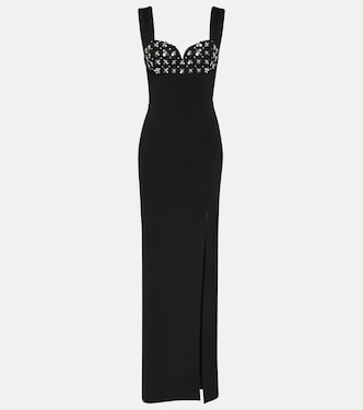 Bianca crystal-embellished gown | Rebecca Vallance