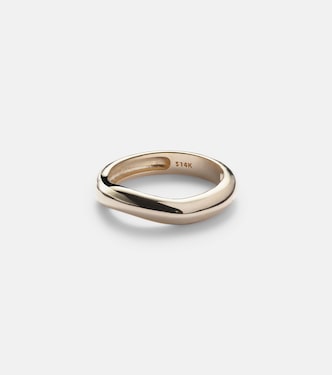 Ring Bold Merge aus 14kt Gelbgold | Stone and Strand