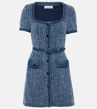 Minikleid aus Denim | Self-Portrait