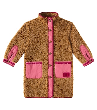 Colorblocked teddy jacket | Scotch & Soda Kids