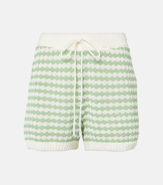 Everley knitted cotton-blend shorts  | Zimmermann