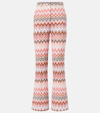 Pantalon droit Zigzag en coton mélangé | Missoni