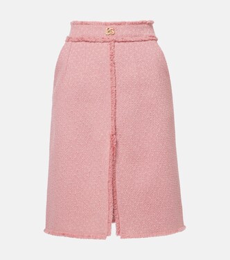 DG wool-blend skirt | Dolce&Gabbana