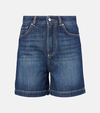 High-rise denim shorts | Dolce&Gabbana