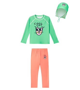 Set de protector de baño estampado | Jellymallow