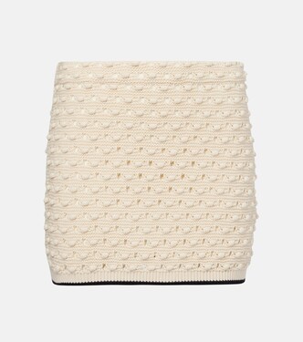 Minifalda Bauble de algodón en pointelle | Frame