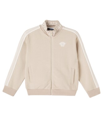 Medusa cotton fleece track jacket | Versace Kids