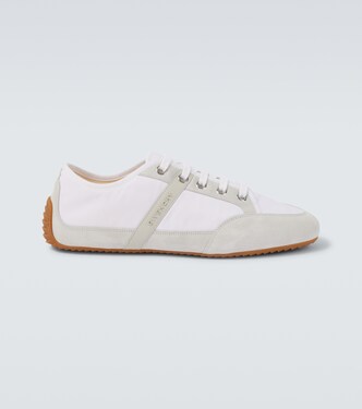 Sneakers Slim con suede e logo | Givenchy
