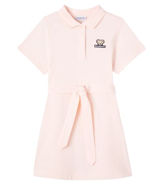 Thomas Bear cotton piqué polo dress | Burberry Kids