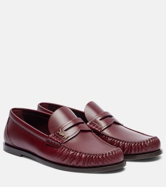 Laurent leather penny loafers | Saint Laurent