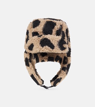 Bravo leopard-print fleece hat | Liewood