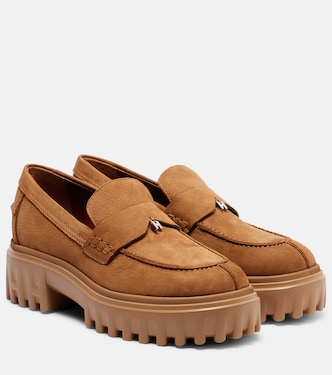 H700 leather platform loafers | Hogan
