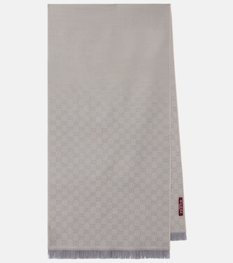 GG jacquard wool scarf | Gucci
