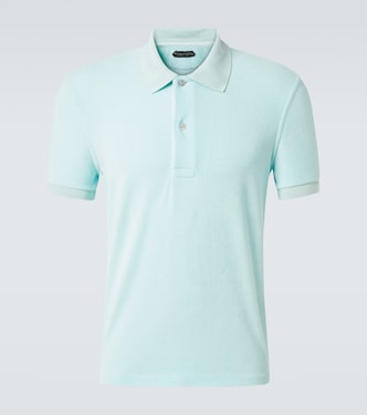 Polo de rizo en mezcla de algodón | Tom Ford