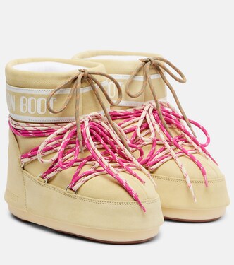 Schneestiefel Icon Low aus Veloursleder | Moon Boot