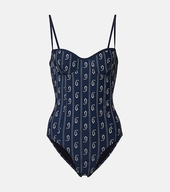 Printed swimsuit | Tory Burch