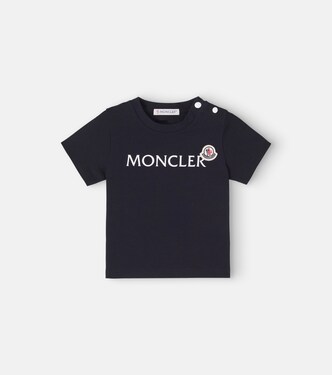 Baby logo cotton jersey T-shirt | Moncler Enfant