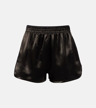 Satin track shorts | Phoebe Philo