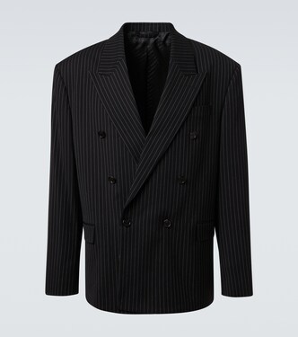 Blazer rayé à double boutonnage | Acne Studios