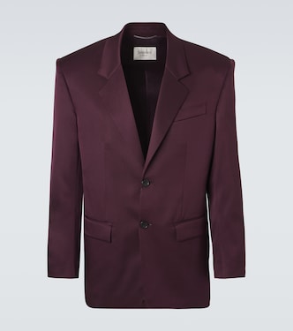Silk satin suit jacket | Saint Laurent