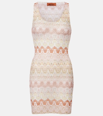Minikleid aus Häkelstrick | Missoni