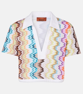 Crop top en zigzag | Missoni