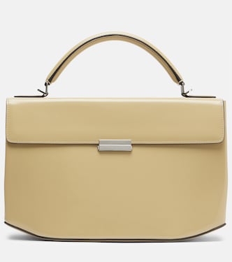 Box Small leather top-handle bag | Toteme